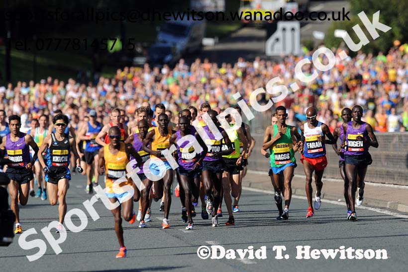 Mens Morrisons Great North Run. Photo: David T. Hewitson/Sports for All Pics